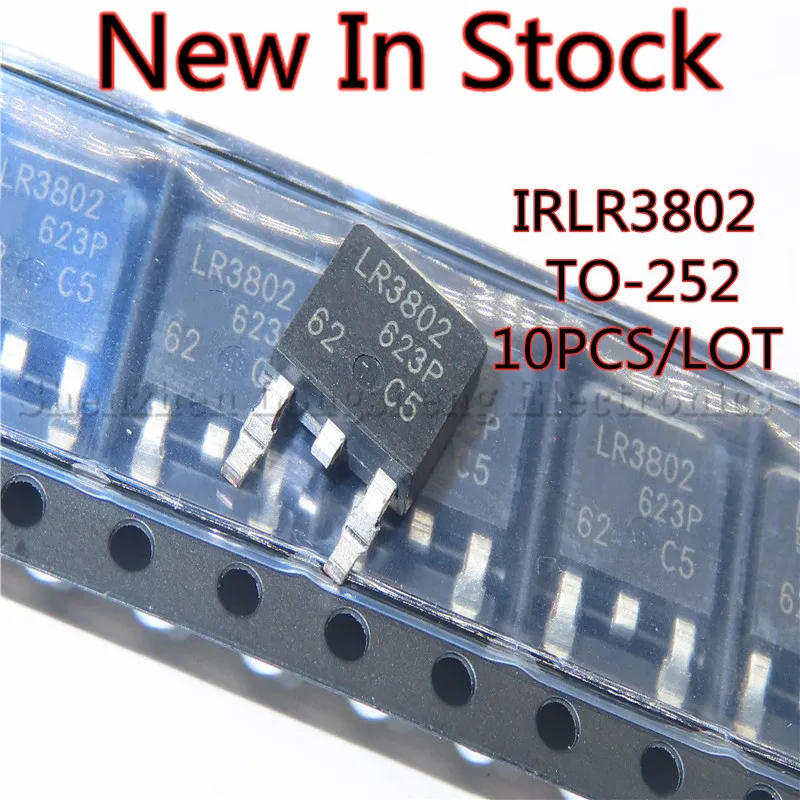 10PCS/DAUDZ LR3802 IRLR3802 TO-252 84.A/12V N-Kanāls MOS Caurules Lauka Efekta Tranzistoru Jaunu Noliktavā