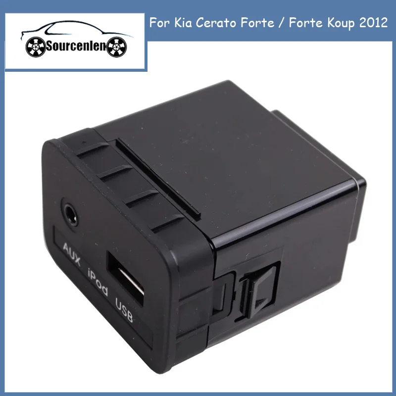 Automašīnas AUX USB Ligzda Portu Interfeisu Kia Cerato Forte / Forte Koup 2012 96130-1M100WK