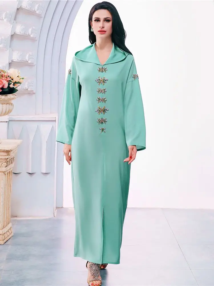 Kaftans Sievietēm Abaya Dubaija Turcija Islāmu Musulmaņu Hijab Pieticīgs Gara Kleita Djellaba Drēbes, Longue Femme Musulmane Caftan Vestidos